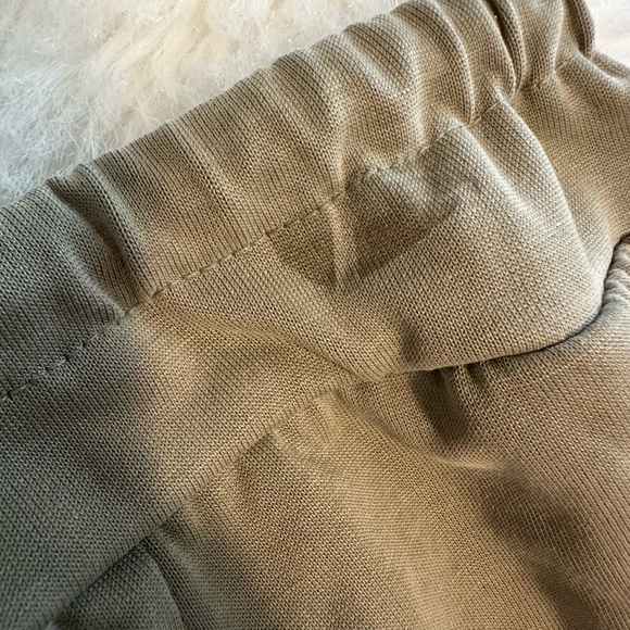 Lightweight Olive Green Joggers - Picture 9 of 14
